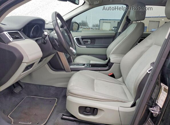 SALCP2BG2GH553641 2016 LAND ROVER DISCOVERY Black Vista interior delantera