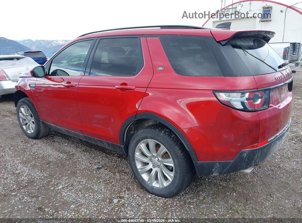 SALCP2BG3HH647271 2017 LAND ROVER DISCOVERY SPORT Red Հետևի ձախ