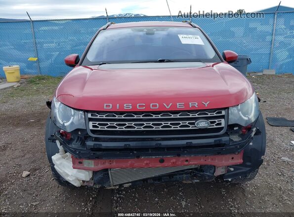 SALCP2BG3HH647271 2017 LAND ROVER DISCOVERY SPORT Red Սալոնի հետևի տեսք