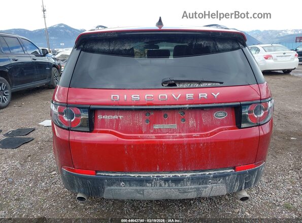 SALCP2BG3HH647271 2017 LAND ROVER DISCOVERY SPORT Red 