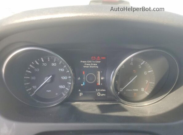 SALCP2BG4GH599987 2016 LAND ROVER DISCOVERY Gray ხელსაწყოთა პანელის ხედი