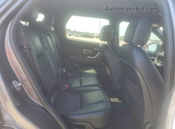 SALCP2BG4GH599987 2016 LAND ROVER DISCOVERY Gray უკანა სალონის ხედი