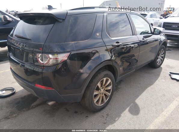SALCP2BGXGH549224 2016 LAND ROVER DISCOVERY SPORT Black Tył prawy