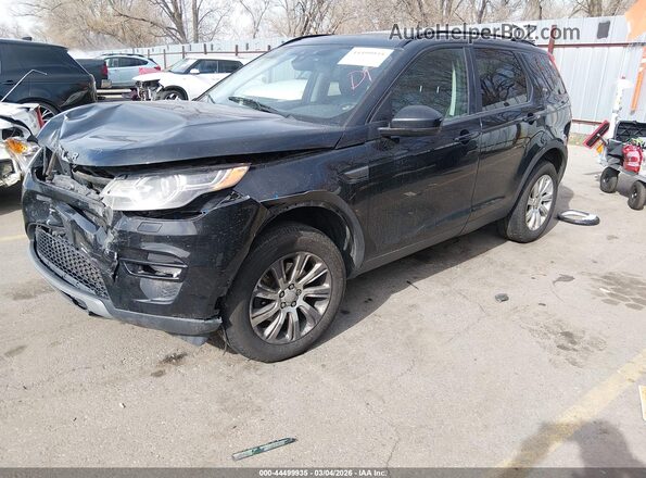SALCP2BGXGH549224 2016 LAND ROVER DISCOVERY SPORT Black Przód lewy