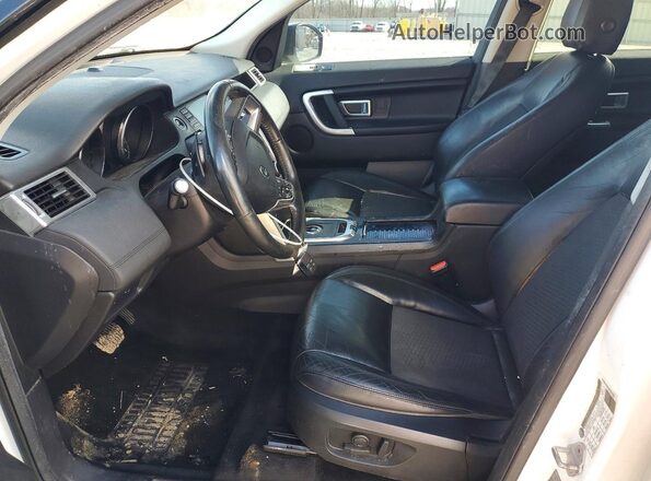 SALCP2BGXHH635814 2017 LAND ROVER DISCOVERY White Front interior view