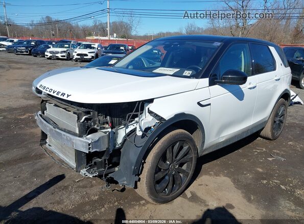 SALCP2FX1MH884507 2021 LAND ROVER DISCOVERY SPORT White Առջևի ձախ երեք քառորդ տեսարան