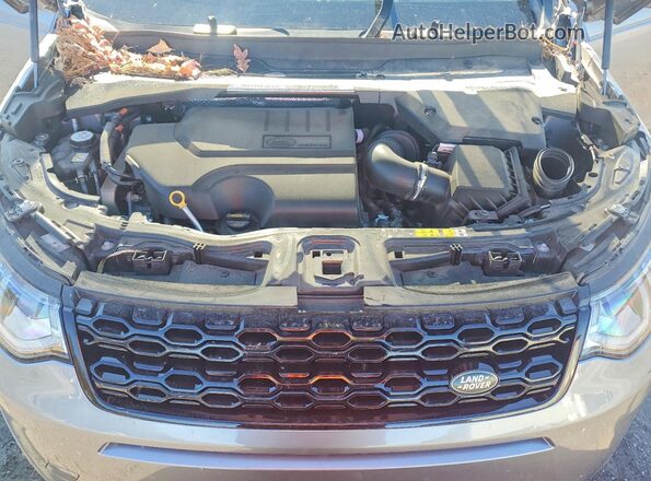 SALCP2FX5NH912312 2022 LAND ROVER DISCOVERY Gray ძრავის განყოფილების ხედი