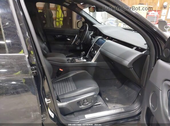 SALCP2FX5PH922079 2023 LAND ROVER DISCOVERY SPORT Black წინა სალონის ხედი