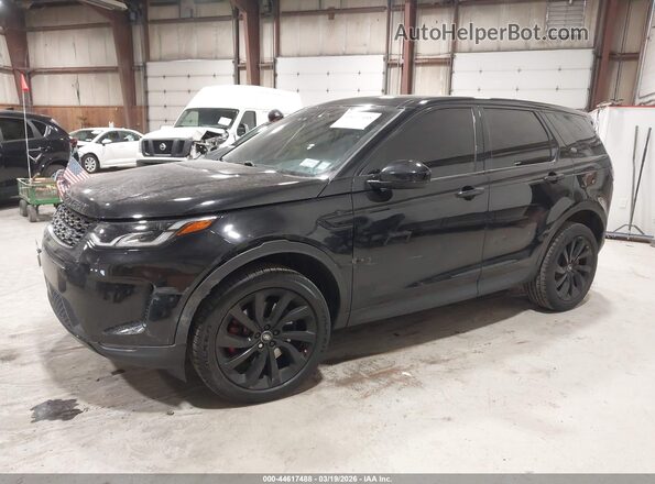 SALCP2FX5PH922079 2023 LAND ROVER DISCOVERY SPORT Black წინა მარცხენა ხედი სამი მეოთხედიდან
