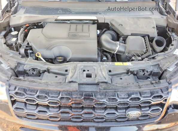 SALCP2FX9MH883590 2021 LAND ROVER DISCOVERY Black უკანა სალონის ხედი