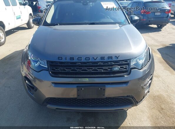 SALCP2RX4JH758620 2018 LAND ROVER DISCOVERY SPORT Gray უკანა სალონის ხედი