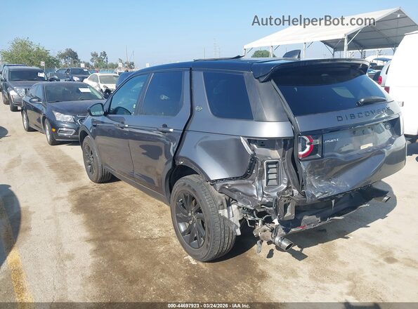 SALCP2RX4JH758620 2018 LAND ROVER DISCOVERY SPORT Gray უკანა მარცხენა