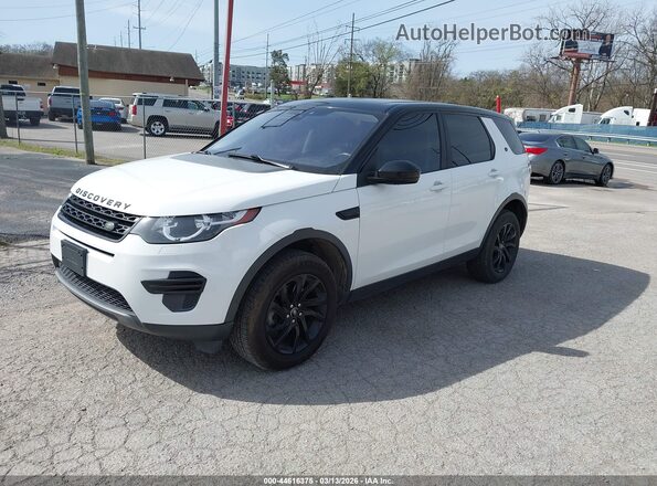 SALCP2RXXJH753289 2018 LAND ROVER DISCOVERY SPORT White Vista tres cuartos delantera izquierda