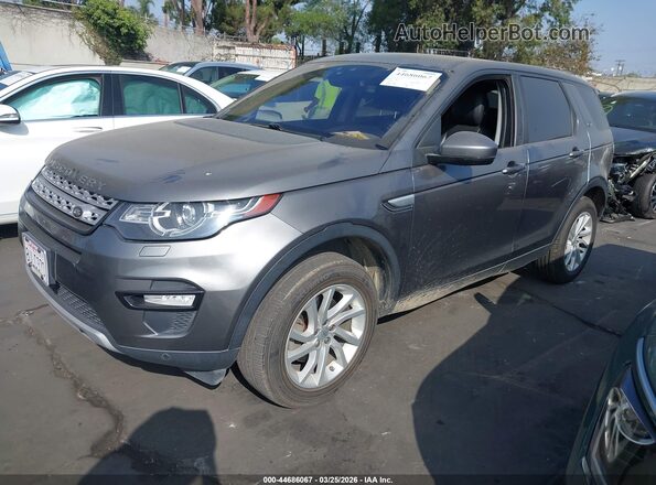 SALCR2BG8HH636700 2017 LAND ROVER DISCOVERY SPORT Gray წინა მარცხენა ხედი სამი მეოთხედიდან