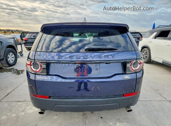SALCR2BG9GH586419 2016 LAND ROVER DISCOVERY Blue 