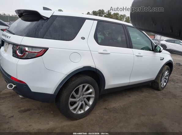 SALCR2FX5KH829484 2019 LAND ROVER DISCOVERY SPORT White Vista interior trasera