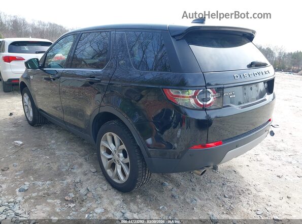 SALCR2RX2JH764720 2018 LAND ROVER DISCOVERY SPORT Черный Задняя левая четверть