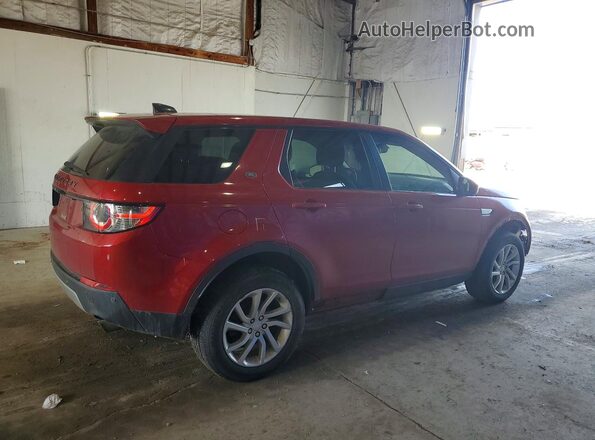 SALCR2RX7JH747508 2018 LAND ROVER DISCOVERY Красный Задняя правая четверть