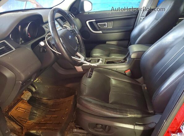 SALCR2RX7JH747508 2018 LAND ROVER DISCOVERY Красный Вид салона спереди