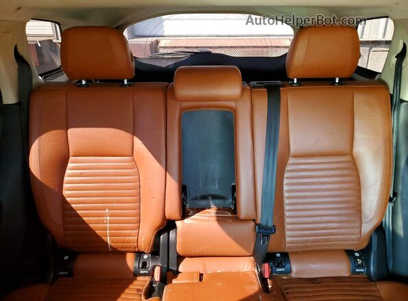 SALCT2BG0GH618045 2016 LAND ROVER DISCOVERY Black უკანა სავარძლების ხედი