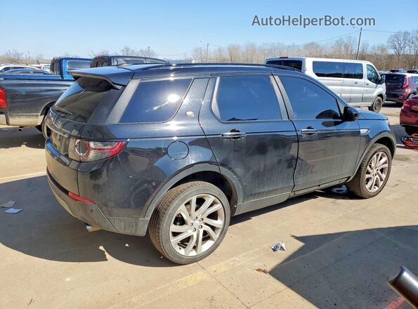 SALCT2BG0GH618045 2016 LAND ROVER DISCOVERY Black უკანა მარჯვენა