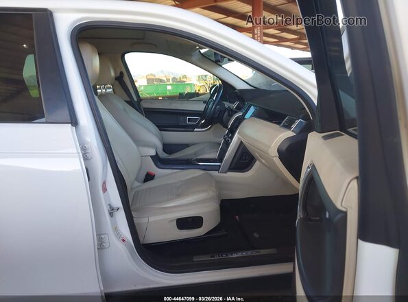 SALCT2BG9GH559996 2016 LAND ROVER DISCOVERY SPORT Белый Вид салона спереди
