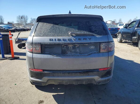 SALCT2FX1NH909581 2022 LAND ROVER DISCOVERY Gray უკანა ხედი