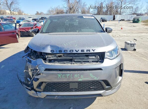 SALCT2FX1NH909581 2022 LAND ROVER DISCOVERY Gray წინა ხედი