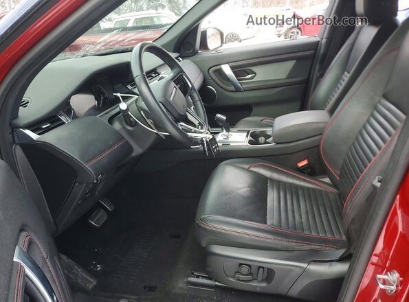 SALCT2FX1PH329640 2023 LAND ROVER DISCOVERY Red Front interior view