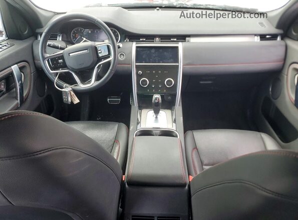 SALCT2FX1PH329640 2023 LAND ROVER DISCOVERY Red Dashboard view
