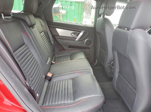 SALCT2FX1PH329640 2023 LAND ROVER DISCOVERY Red Rear interior view