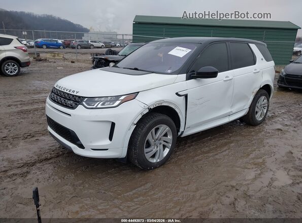SALCT2FX3LH881621 2020 LAND ROVER DISCOVERY SPORT White Առջևի ձախ երեք քառորդ տեսարան