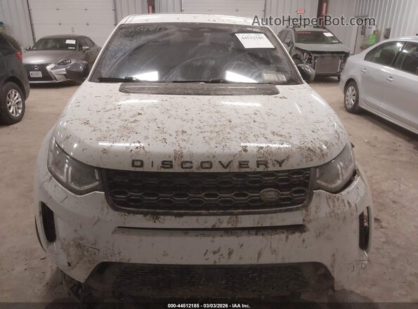 SALCT2FX5MH887650 2021 LAND ROVER DISCOVERY SPORT White Widok zestawu wskaźników