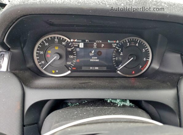 SALCT2FX9MH904434 2021 LAND ROVER DISCOVERY Black Instrument cluster view