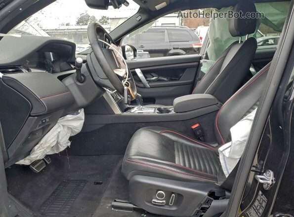 SALCT2FX9MH904434 2021 LAND ROVER DISCOVERY Black Front interior view
