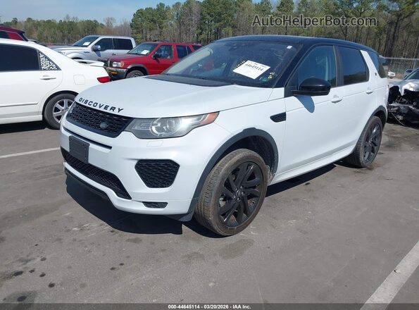 SALCT2SX2JH748240 2018 LAND ROVER DISCOVERY SPORT White Передня ліва чверть