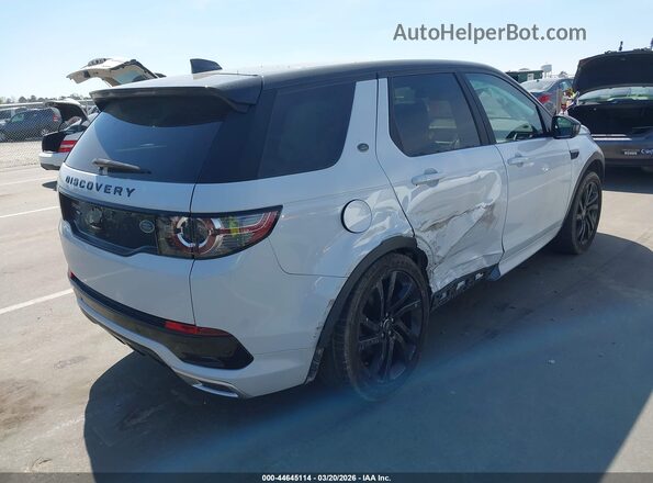 SALCT2SX2JH748240 2018 LAND ROVER DISCOVERY SPORT White Задня права чверть
