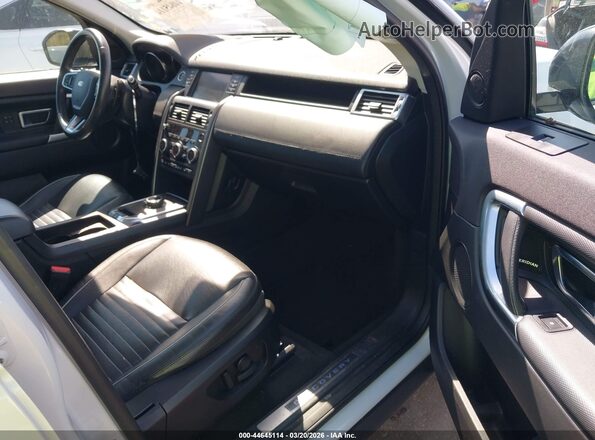 SALCT2SX2JH748240 2018 LAND ROVER DISCOVERY SPORT White Вид салону спереду