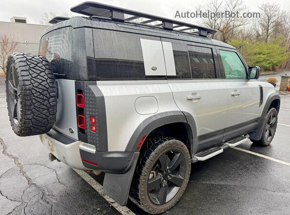 SALE17EUXL2017008 2020 LAND ROVER DEFENDER Silver Przód prawy