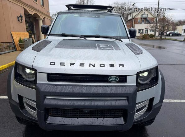 SALE17EUXL2017008 2020 LAND ROVER DEFENDER Silver Widok z tyłu