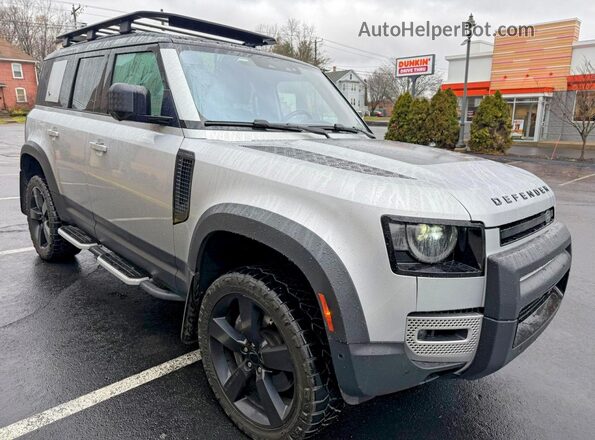 SALE17EUXL2017008 2020 LAND ROVER DEFENDER Silver Widok z przodu