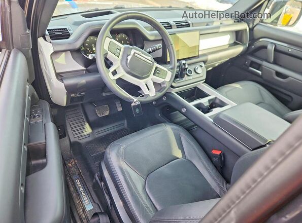 SALE26EU2S2381378 2025 LAND ROVER DEFENDER Gray Widok deski rozdzielczej