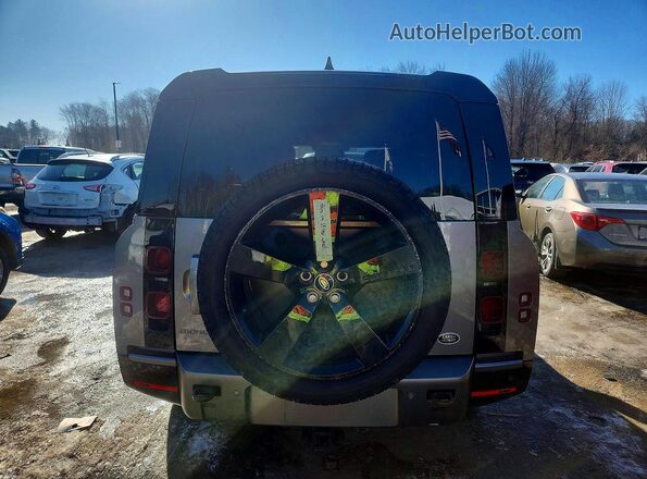 SALE2FEU0P2166962 2023 LAND ROVER DEFENDER Gray უკანა ხედი