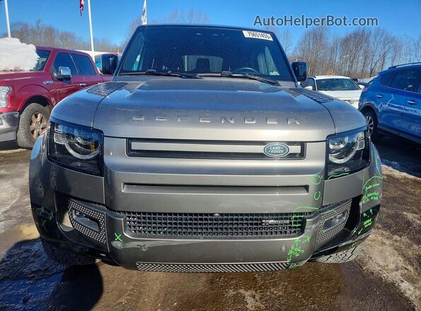 SALE2FEU0P2166962 2023 LAND ROVER DEFENDER Gray წინა ხედი