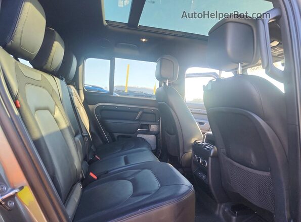 SALE2FEU0P2166962 2023 LAND ROVER DEFENDER Gray უკანა სალონის ხედი