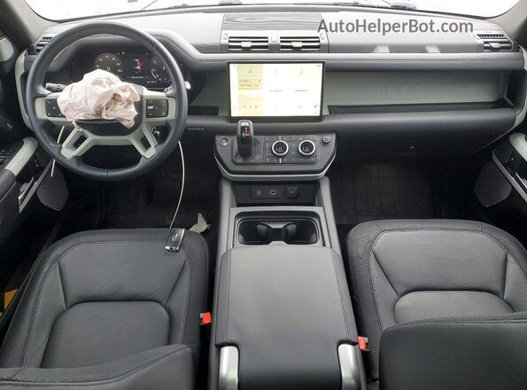 SALE2FEU7P2185119 2023 LAND ROVER DEFENDER Gray წინა პანელის ხედი