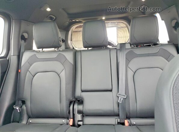 SALE2FEU7P2185119 2023 LAND ROVER DEFENDER Gray უკანა სავარძლების ხედი
