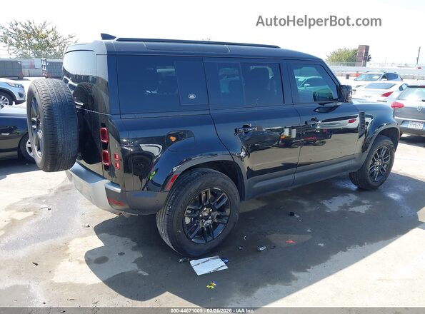 SALEJ7EU6R2288267 2024 LAND ROVER DEFENDER Черный Задняя правая четверть