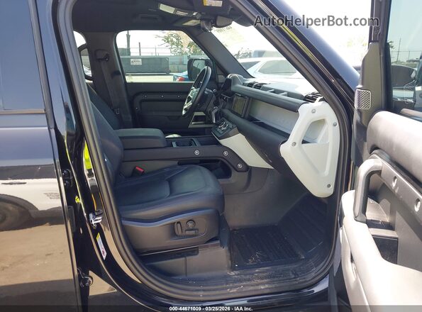 SALEJ7EU6R2288267 2024 LAND ROVER DEFENDER Черный Вид салона спереди