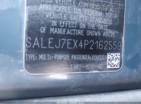 SALEJ7EX4P2162559 2023 LAND ROVER DEFENDER Blue Widok komory silnika